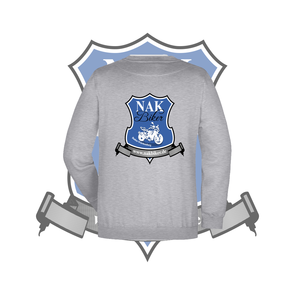 NAK Biker Rundhals Sweatshirt