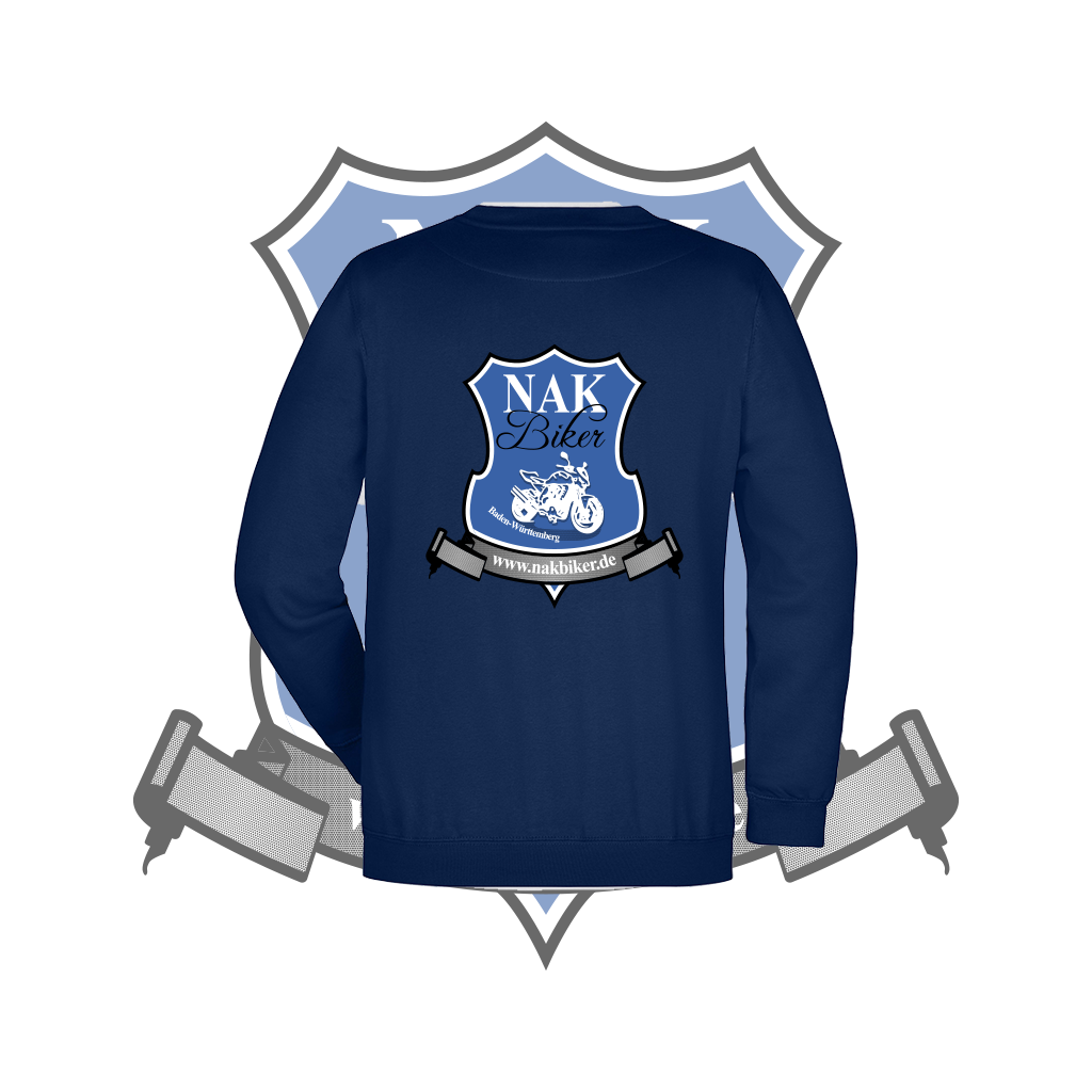 NAK Biker Rundhals Sweatshirt