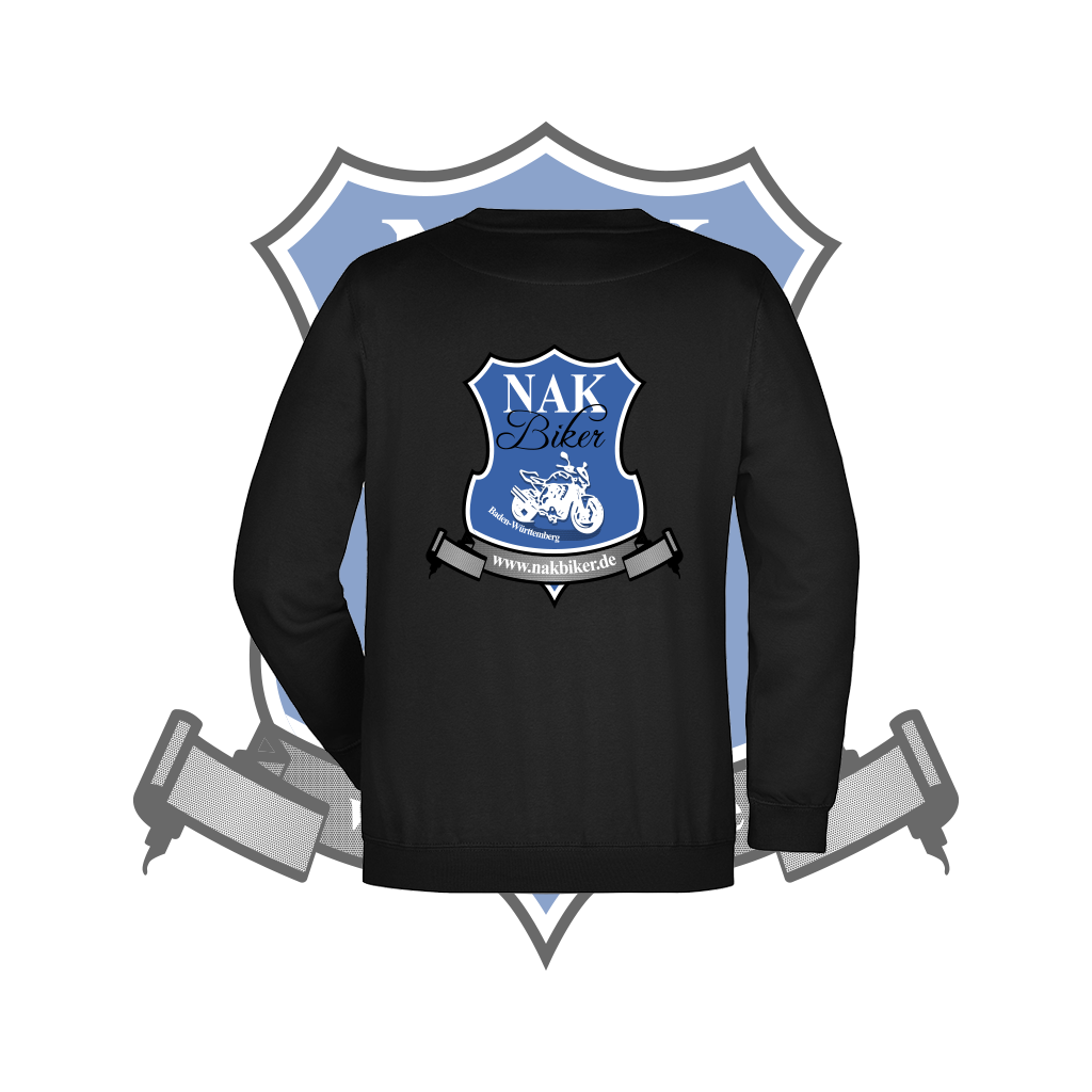 NAK Biker Rundhals Sweatshirt