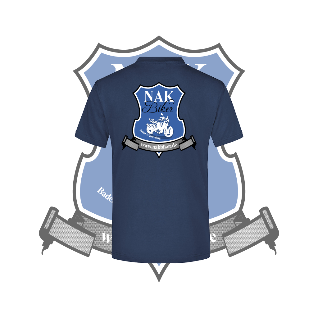 NAK Biker T-Shirt V-Neck