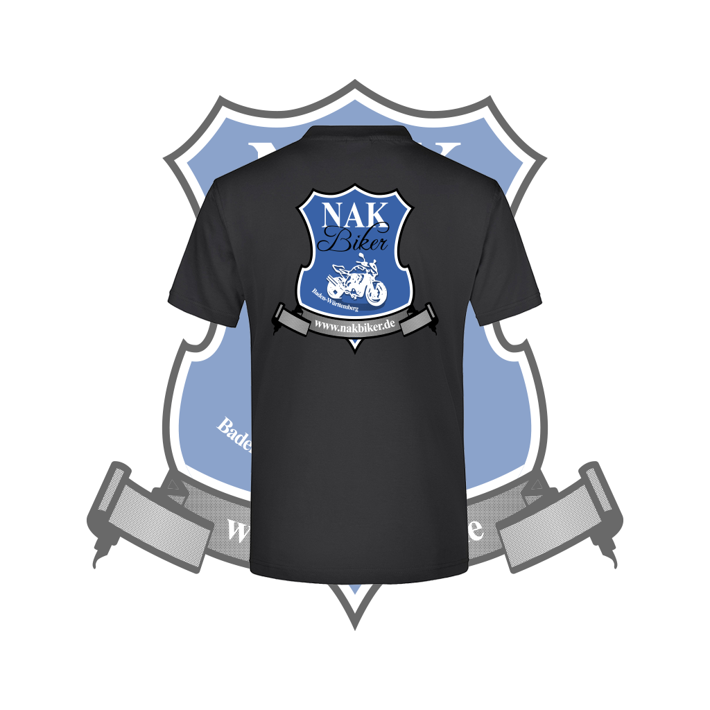 NAK Biker T-Shirt V-Neck