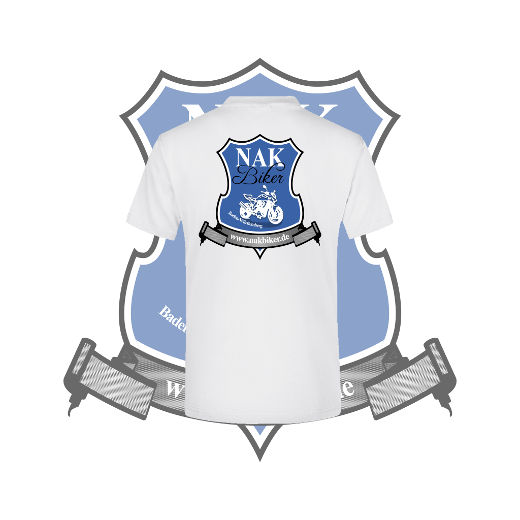 NAK Biker T-Shirt V-Neck